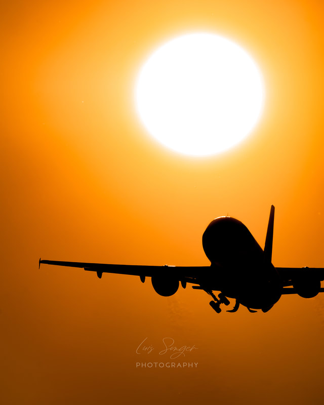 Airbus flies to the sun